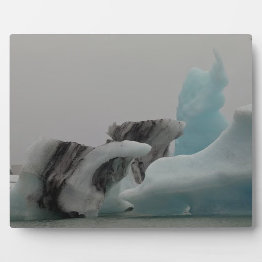 Eisberg Formationen Fotoplatte (Vorderseite)