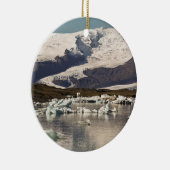 Eisberg Formationen Keramik Ornament (Rechts)