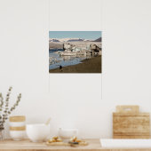 Eisberg Formationen Poster (Küche)