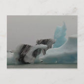 Eisberg Formationen Postkarte (Vorderseite)