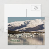 Eisberg Formationen Postkarte (Vorne/Hinten)