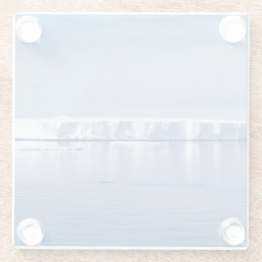 Eisberg Glasuntersetzer (Rückseite)