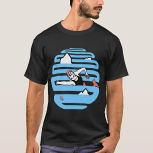 Eisberg-Meerjungfrau T-Shirt
