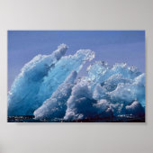 Eisberg oder Floating Ice Poster (Vorne)