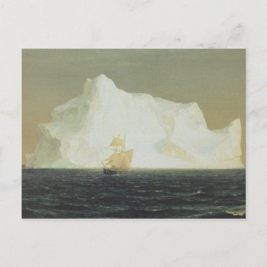 Eisberg Postkarte (Vorderseite)