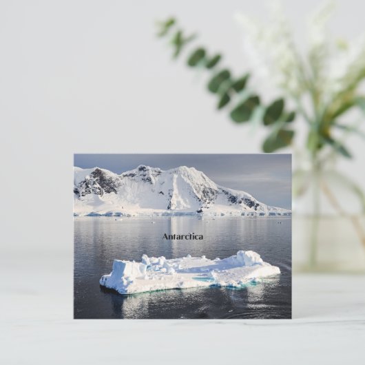 Eisberg Postkarte (Stehend Vorderseite)
