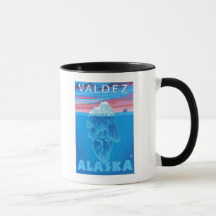 Eisberg-Querschnitt - Valdez, Alaska Tasse