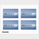 Eisberg Rechteckiger Aufkleber (Blatt)