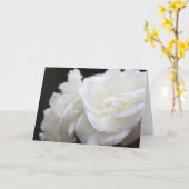 Eisberg-Rosen-Beileid Karte (Gelbe Blume)