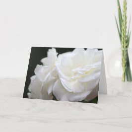 Eisberg-Rosen-Beileid Karte