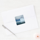 Eisberge an der Südspitze des Südens 2 Quadratischer Aufkleber (Umschlag)