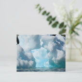 Eisberge an der Südspitze des Südens Postkarte (Stehend Vorderseite)