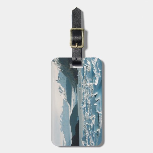 Eisberge Gepäckanhänger (Vorderseite vertikal)