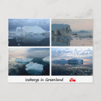 Eisberge in Grönland