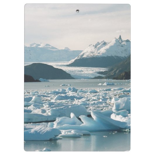 Eisberge Klemmbrett (Rückseite)