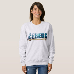 Eisberge Schwimmende Gletscherformationen Polaroze Sweatshirt
