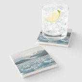 Eisberge Steinuntersetzer (Seitenansicht)