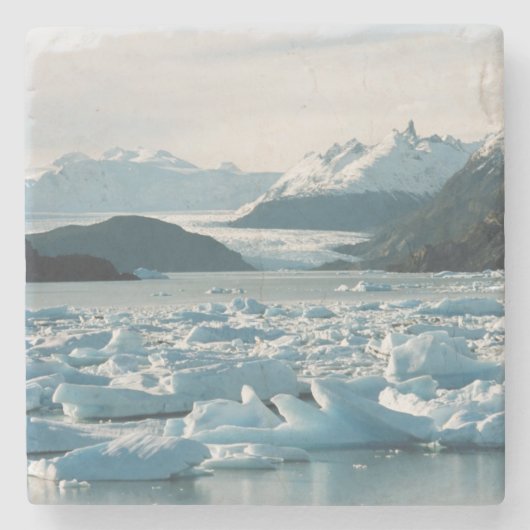 Eisberge Steinuntersetzer (Vorderseite)