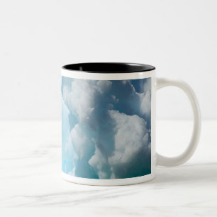 Eisberge vor der Südspitze Süd Zweifarbige Tasse