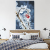 Eisberries Leinwanddruck (Insitu (Schlafzimmer))