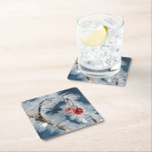 Eisberries Rechteckiger Pappuntersetzer (Vor Ort)