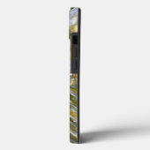 Eisbeschichtete Kiefernneedles Winter Botanisch Case-Mate iPhone Hülle (Rückseite / Links)