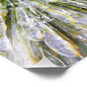 Eisbeschichtete Kiefernneedles Winter Botanisch Fotodruck (Ecke)