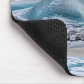 Eisbildung auf dem Gletscher Mousepad (Ecke)