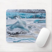 Eisbildung auf dem Gletscher Mousepad (Mit Mouse)