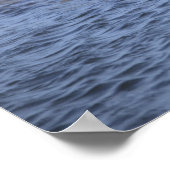 Eisbildung mit Wasser Poster (Ecke)