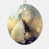 Eisblase Weihnachtsdekoration Keramikornament (Links)