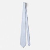 Eisblau Gingham Krawatte (Vorderseite)