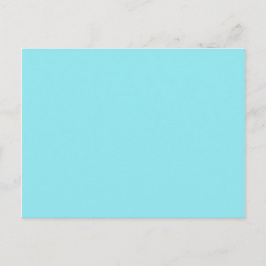 Eisblau Postkarte (Vorderseite)