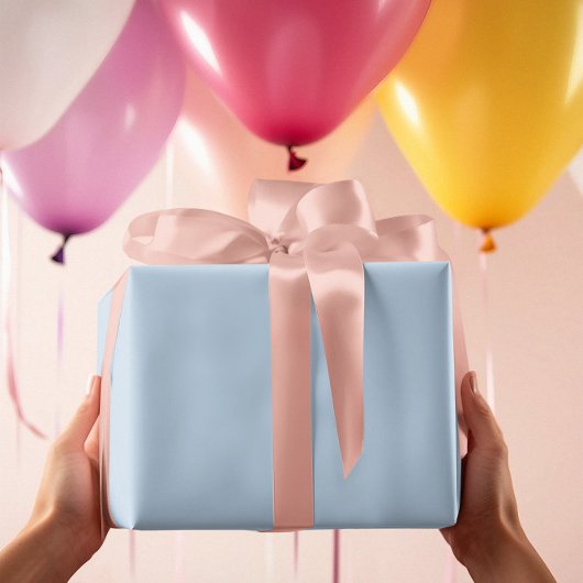 Eisblau-Umschlagpapier-Rolle Geschenkpapier