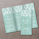 Eisblau Vintager Damast Muster mit grungy Finish Flyer<br><div class="desc">Ein kleines Business Design mit einem Bereich für Firmenname und Kontaktinformationen an der Vorderseite. Es enthält auch einen Platz auf der Innenseite des Inserates, um eine Liste oder eine Preisliste hinzuzufügen. Es ist Set, damit Sie die Broschüre falten können, wenn Sie sie erhalten. Ein Vintages Muster mit einer Tafel und...</div>
