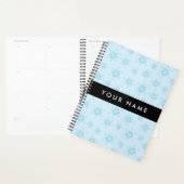 Eisblauer Schneeflocken, Ihr Name, Personalisieren Planer (Anzeige)