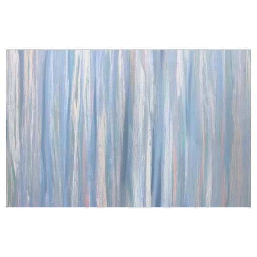 Eisblauer Skraft | Icy Silver Peach Cool Brushstro Stoff (Yard (91,4 cm))