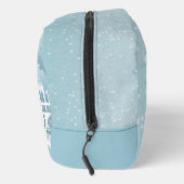 Eisblauer Winter in Paris Waschbeutel (Rechts)