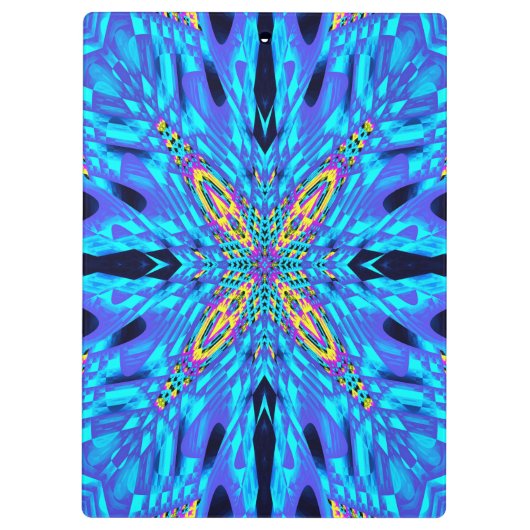 EISBLAUES WASSER KLEMMBRETT (Rückseite)