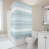 Eisblaustreifen Duschvorhang (Beispiel)