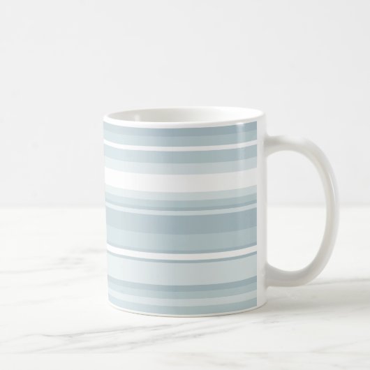 Eisblaustreifen Kaffeetasse (Rechts)