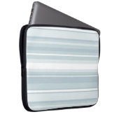 Eisblaustreifen Laptopschutzhülle (Vorne Rechts)