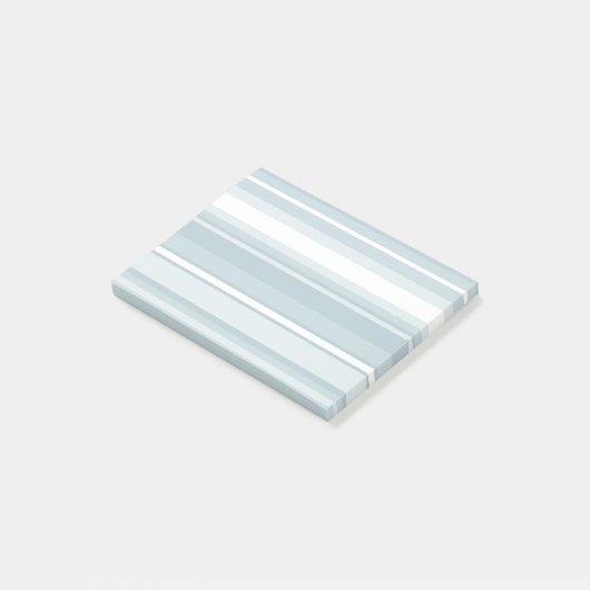 Eisblaustreifen Post-it Klebezettel (angewinkelt)