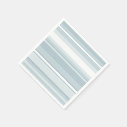 Eisblaustreifen Serviette (Ecke)