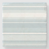 Eisblaustreifen Steinuntersetzer (Vorderseite)