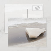 Eisblöcke Postkarte (Vorne/Hinten)