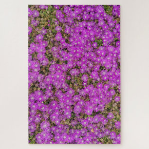 Eisblume Lila Blüten (Schwierigkeitsstufe) Puzzle