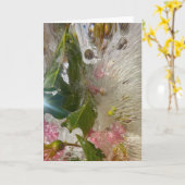 Eisblüten, Karte (Gelbe Blume)