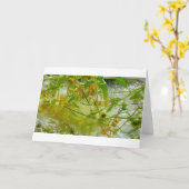 Eisblüten, Karte (Gelbe Blume)