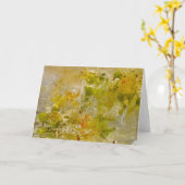 Eisblüten, Karte (Gelbe Blume)